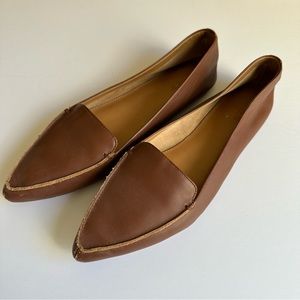 J. Crew Brown Pointed Flats